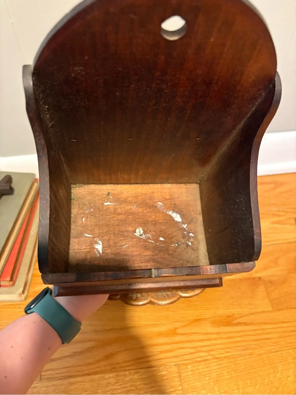 Vintage Wooden Wall-pocket